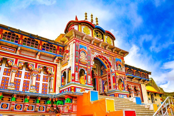 photo of badrinath dham temple