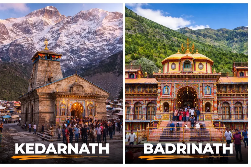 do dham yatra kedarnath badrinath 2026